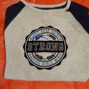 Girls Long sleeve shirt with graphic on front